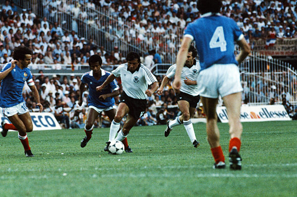 08.07.82 Deutschland - Frankreich