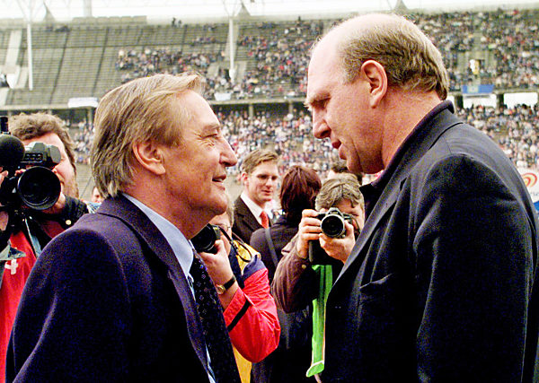 1. Fußball-Bundesliga 1998/99 - Hertha BSC Berlin - VfB Stuttgart 2:0