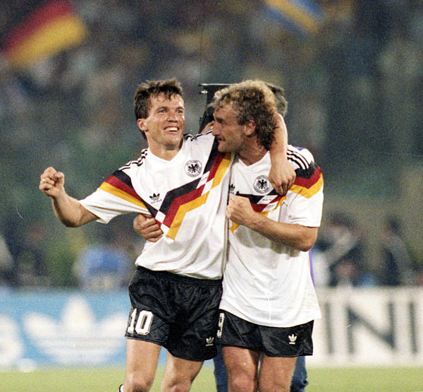 Fußball-WM 1990 - Deutschland - Argentinien