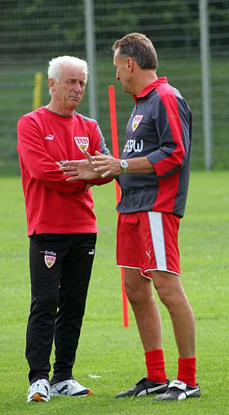 VfB Stuttgart Training
Giovanni Trapattoni (Trainer)...