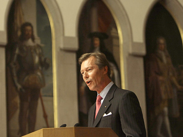 13. Fairplay-Kongress in Frankfurt - Großherzog Henri von Luxemburg