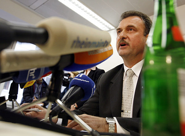 Claus Weselsky, stellvertretender Bundesvorsitzender der Gewerkschaft...