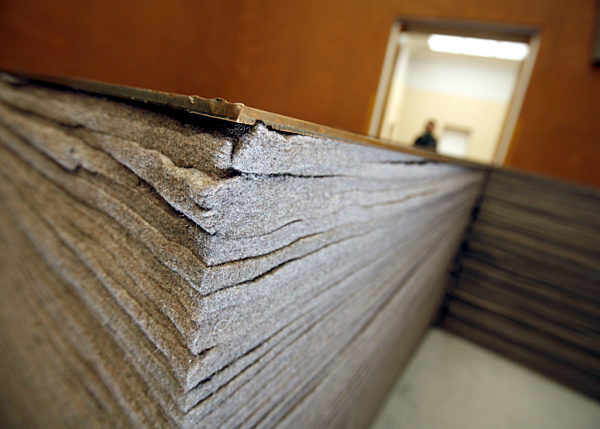 Blick in einen der Räume des "Block Beuys" im Hessischen Landesmuseum in...