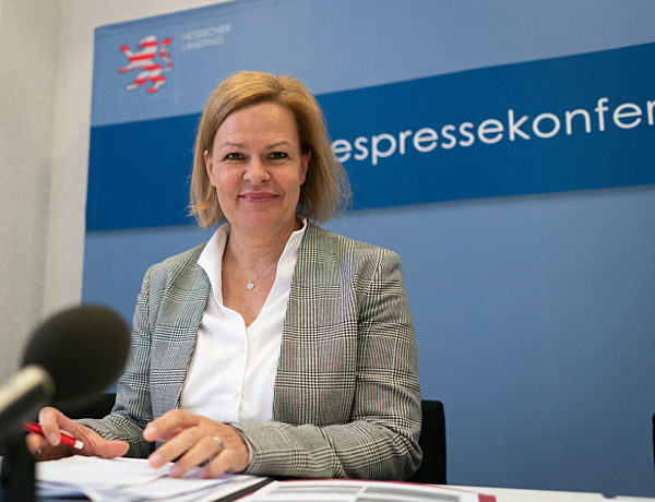 Faeser als SPD-Landesvorsitzende nominiert