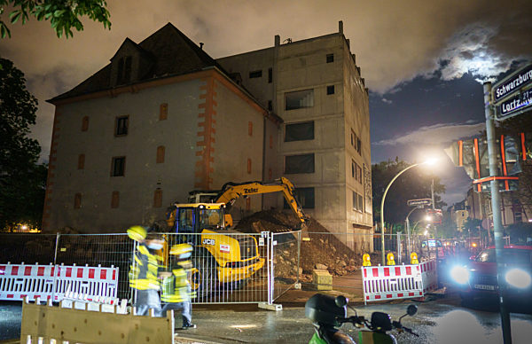 Kriegsbombe in Frankfurt/Main kontrolliert gesprengt