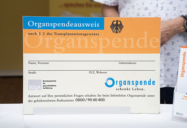 Tag der Organspende in Mainz