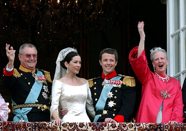 Kronprinzen-Hochzeit in Dänemark: Balkon Amalienborg
