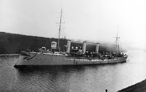 Aviso Greif im Kaiser-Wilhelm-Kanal