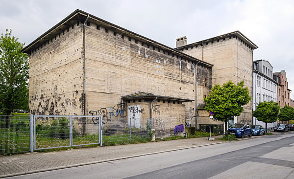 Hochbunker, Gladbeck, Nordrhein-Westfalen, Deutschland