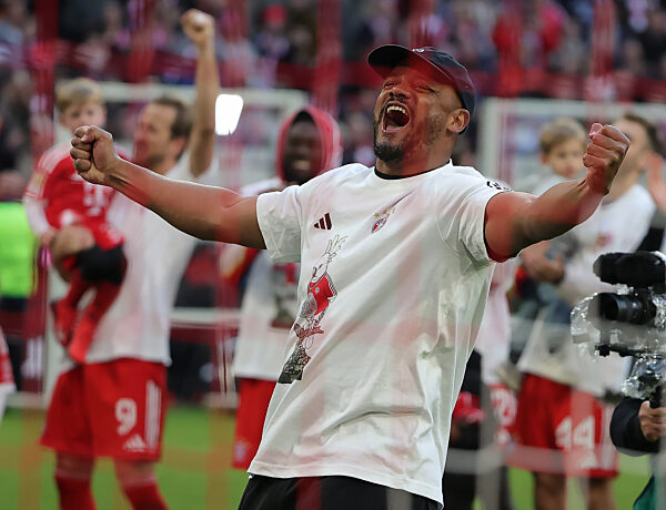 19.04.2026, 1. Bundesliga , FC Bayern Muenchen vs VfB Stuttgart, Allianz Arena Muenchen, Fussball, Sport