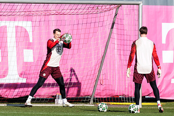 UEFA Champions League: Abschlusstraining FC Bayern M?nchen; 17.02.2025