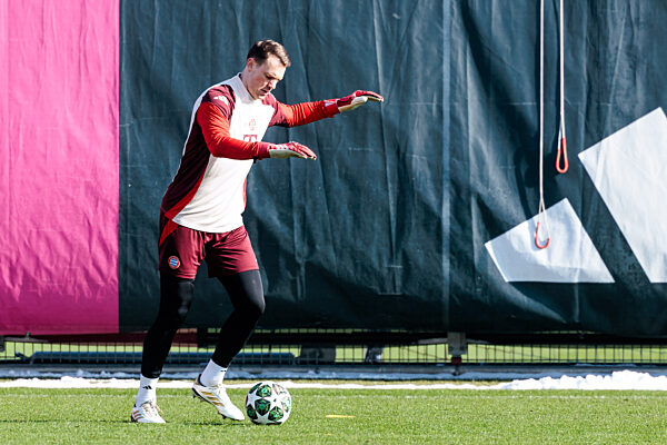 UEFA Champions League: Abschlusstraining FC Bayern M?nchen; 17.02.2025