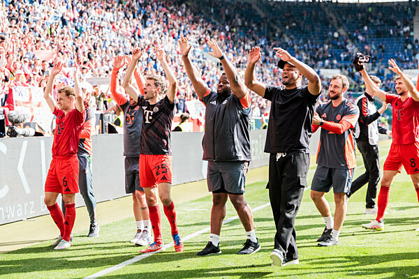 1. Fussball Bundesliga, TSG 1899 Hoffenheim - FC Bayern M?nchen; 17.05.2025
