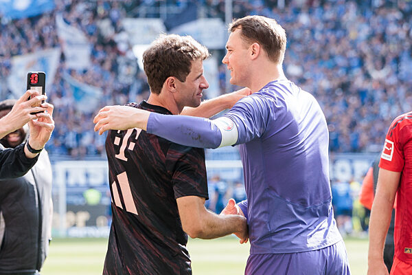 1. Fussball Bundesliga, TSG 1899 Hoffenheim - FC Bayern M?nchen; 17.05.2025