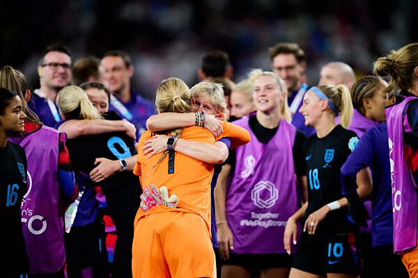 UEFA Womens Euro 2025 Halbfinale: England - Italien; 22.07.2025