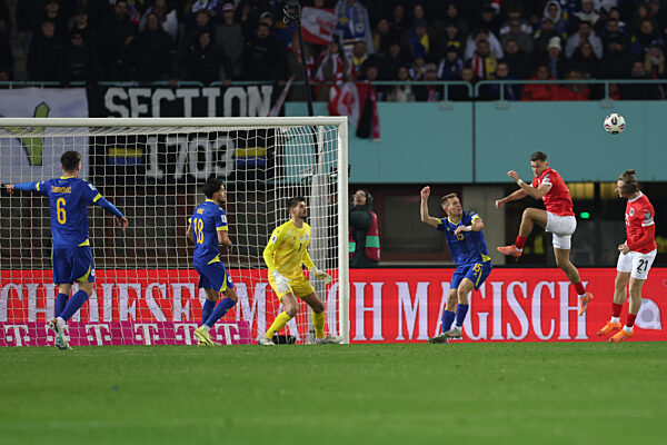 FIFA European Qualifiers 2026 Austria vs Bosnia-Herzegovina, 18.11.2025