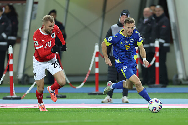 FIFA European Qualifiers 2026 Austria vs Bosnia-Herzegovina, 18.11.2025