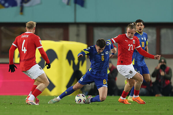 FIFA European Qualifiers 2026 Austria vs Bosnia-Herzegovina, 18.11.2025