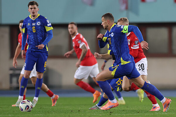 FIFA European Qualifiers 2026 Austria vs Bosnia-Herzegovina, 18.11.2025