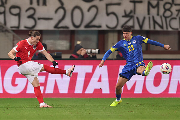 FIFA European Qualifiers 2026 Austria vs Bosnia-Herzegovina, 18.11.2025
