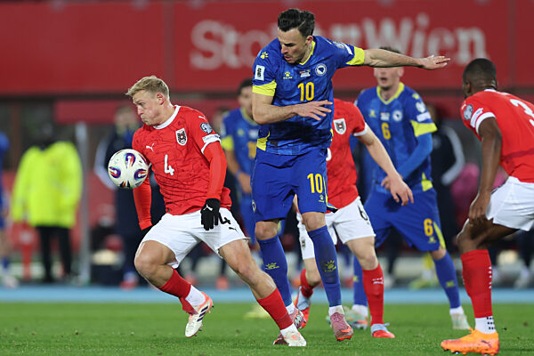 FIFA European Qualifiers 2026 Austria vs Bosnia-Herzegovina, 18.11.2025