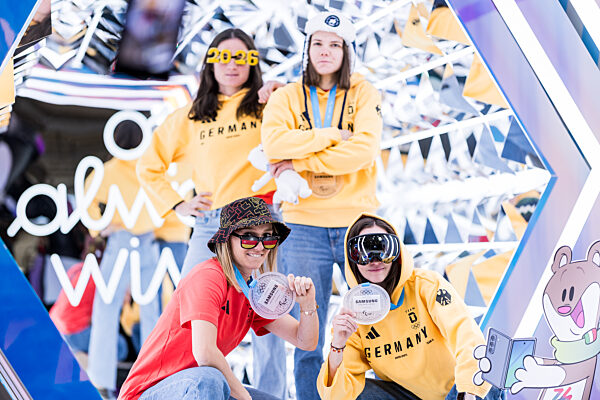 Einkleidung Team D Milano Cortina 2026 Olympics; 07.01.2026