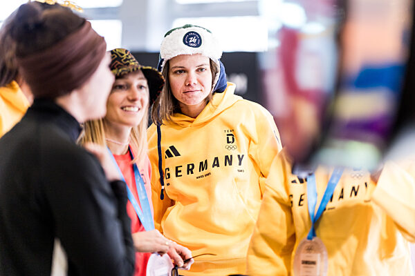Einkleidung Team D Milano Cortina 2026 Olympics; 07.01.2026