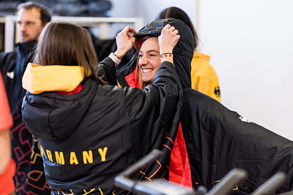 Einkleidung Team D Milano Cortina 2026 Olympics; 07.01.2026