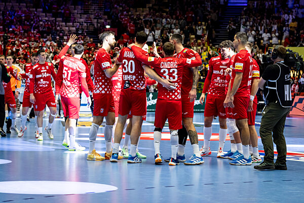 EHF EURO 2026, Germany vs Croatia, 30.01.2026