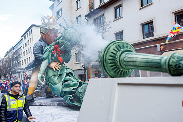 Rose Monday Parade in Mainz on February 16, 2026