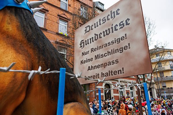 Rose Monday Parade in Mainz on February 16, 2026