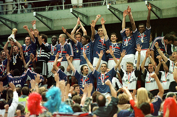 Finale Brasilien-Frankreich 0:3