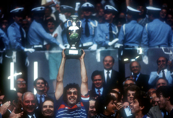 Fussball EM 1984 in Frankreich