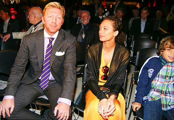 Boris Becker at FIA Formula 1 World Championship