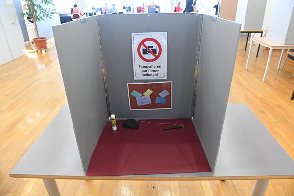 Briefwahllokal in Greifswald