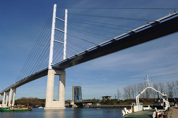 Baustelle Rügenbrücke Stralsund