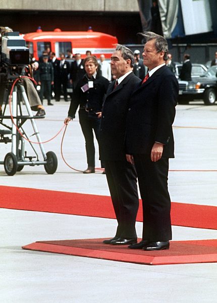 Brezhnev visits Bonn
