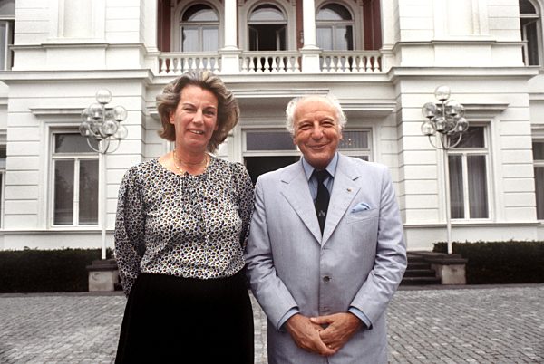 Altbundespräsident Walter Scheel wird 80