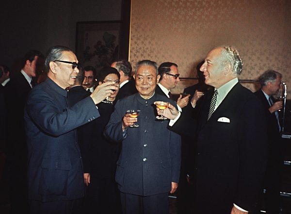 Foreign minister Walter Scheel in China 1972