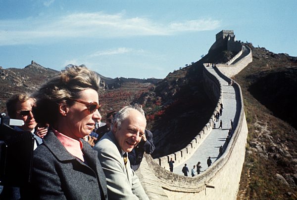 Aussenminister Walter Scheel in China 1972