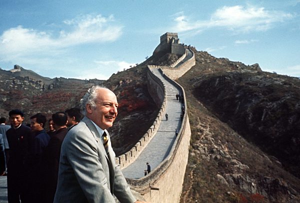Foreign minister Walter Scheel in China 1972