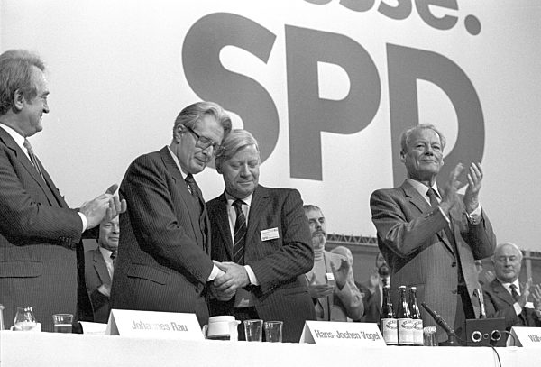 Hans-Jochen Vogel Kanzlerkandidat der SPD 1983