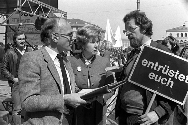 Friedensdemonstration in München - 1982
