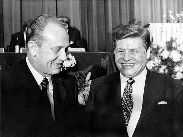 Heinz Oskar Vetter und Hanns Martin Schleyer