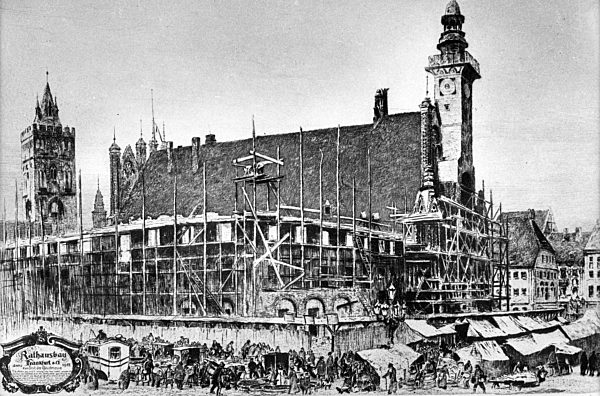 Frankfurt (Oder) - Rathaus 1911