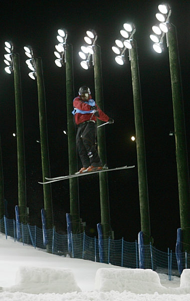 Turin 2006: Freestyle-Piste in Sauze d'Oulx