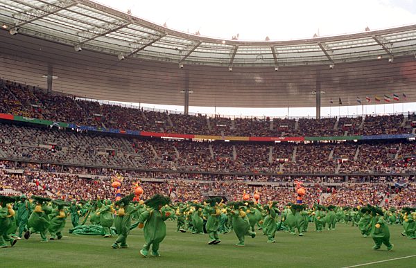 Fußball-WM: Eröffnungsfeier in St. Denis