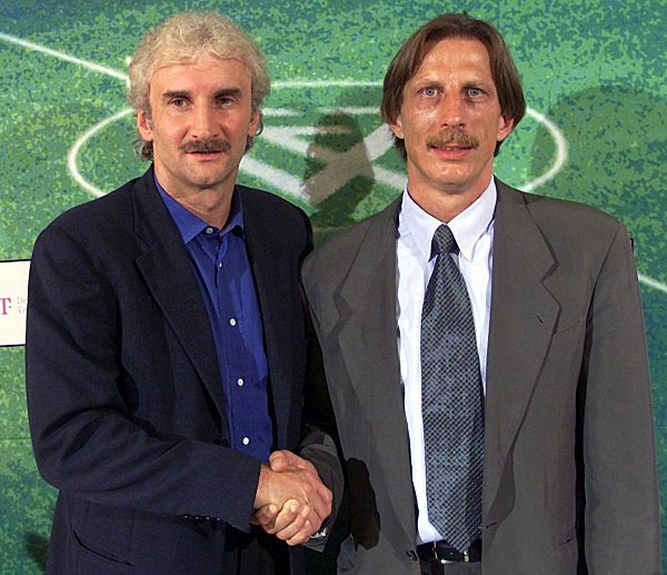 Daum Bundestrainer ab Juni 2001 - Völler Interims-Teamchef