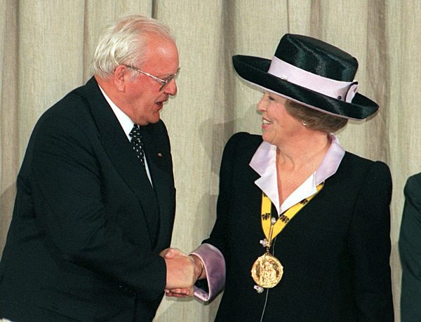 Queen Beatrix of the Netherlands receives Charlemagne Prize