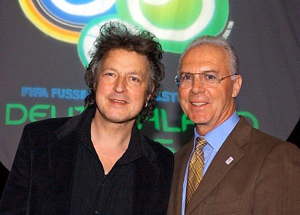 Fußball: Franz Beckenbauer und Wolfgang Niedecken